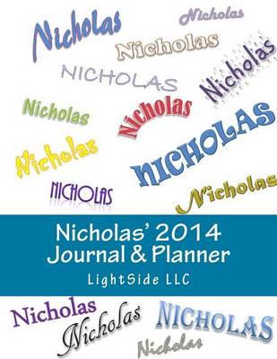 Book cover for Nicholas' 2014 Journal & Planner