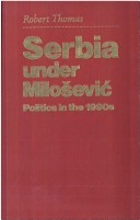 Book cover for Serbia Under Milosevic