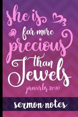 Book cover for She Is Far More Precious Than Jewels Proverbs 31