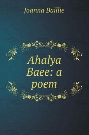 Cover of Ahalya Baee