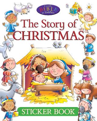 Book cover for The Story of Christmas Sticker book