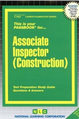 Cover of Associate Inspector (Construction)