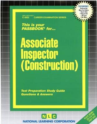 Book cover for Associate Inspector (Construction)