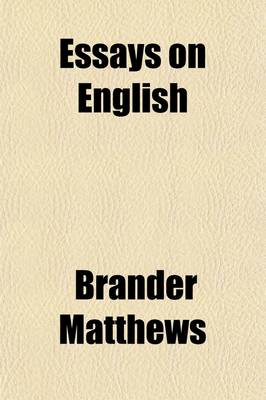 Book cover for Essays on English