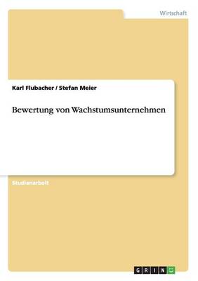 Book cover for Bewertung von Wachstumsunternehmen