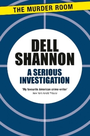 Cover of A Serious Investigation