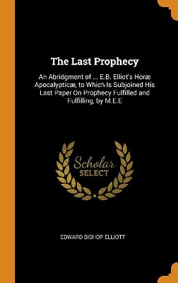 Book cover for The Last Prophecy