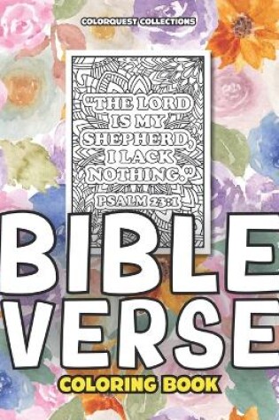 Cover of Bible Verse Coloring Book