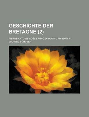 Book cover for Geschichte Der Bretagne (2 )