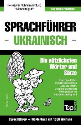 Book cover for Sprachfuhrer Deutsch-Ukrainisch und Kompaktwoerterbuch mit 1500 Woertern