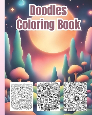 Book cover for Doodles Coloring Book