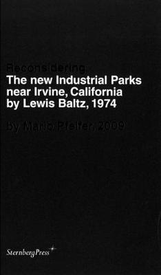 Book cover for Reconsidering The new Industrial Parks near Irvi – by Mario Pfeifer, 2009