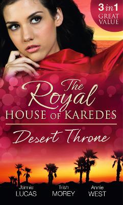 Book cover for The Royal House of Karedes: The Desert Throne