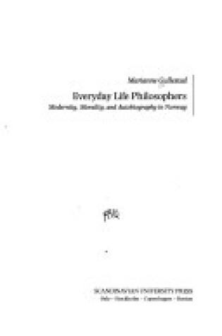 Cover of Everyday Life Philosophers
