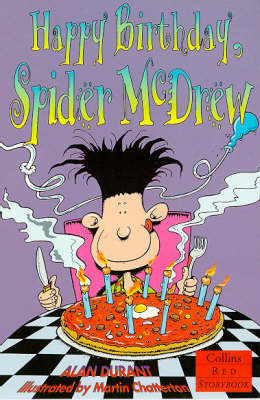 Book cover for Happy Birthday, Spider McDrew
