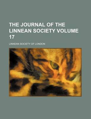 Book cover for The Journal of the Linnean Society Volume 17