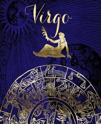 Book cover for Virgo Symbol Astrology Wheel Zodiac Sign Horoscope School Comp Book 130 Pages
