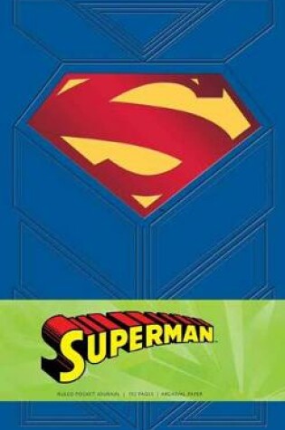 Cover of Superman Ruled Pocket Journal