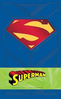 Book cover for Superman Ruled Pocket Journal