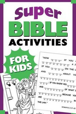 Cover of Super Bible Activities for Kids