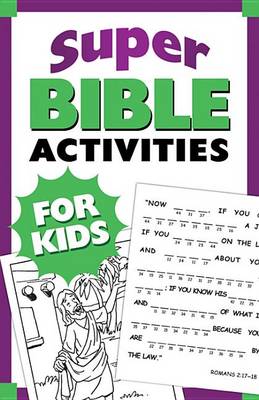Book cover for Super Bible Activities for Kids