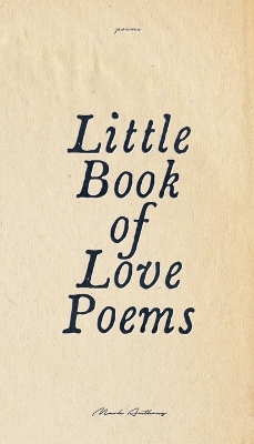 Book cover for Little Book Of Love Poems