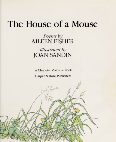 Book cover for The House of a Mouse