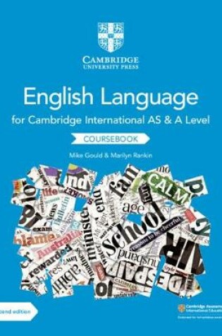 Cover of Cambridge International AS and A Level English Language Coursebook