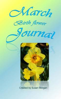 Cover of March Birth Flower Journal