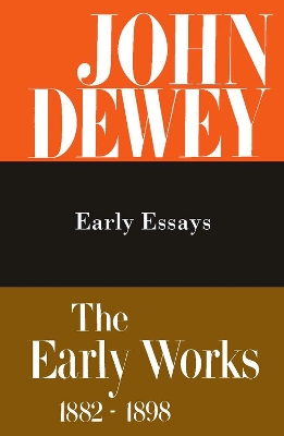 Book cover for The Collected Works of John Dewey v. 5; 1895-1898, Early Essays