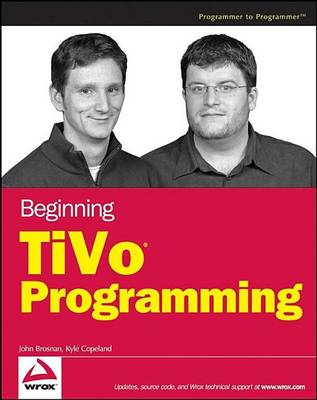 Book cover for Beginning TiVo Programming