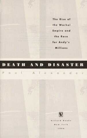 Book cover for Death and Disaster