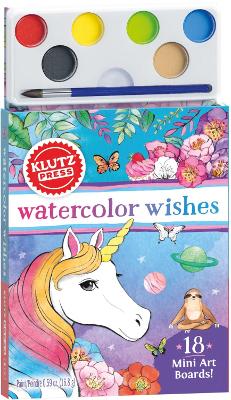 Book cover for Watercolor Wishes (Klutz)
