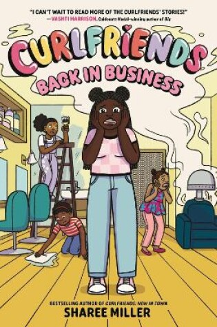 Cover of Curlfriends: Back in Business (A Graphic Novel)