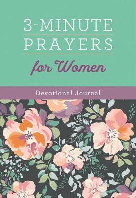 Book cover for 3-Minute Prayers for Women Devotional Journal