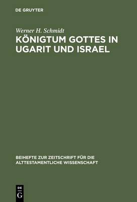 Cover of Königtum Gottes in Ugarit und Israel