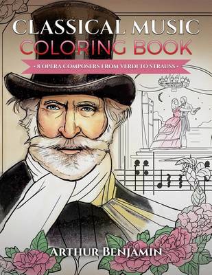 Book cover for Classical Music Coloring Book