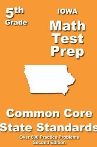 Cover of Iowa 5th Grade Math Test Prep