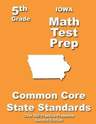 Book cover for Iowa 5th Grade Math Test Prep