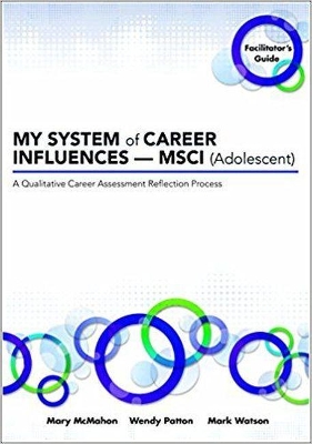 Book cover for My System of Career Influences - Msci (Adolescent): Facilitator's Guide