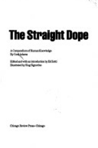 Cover of The Straight Dope