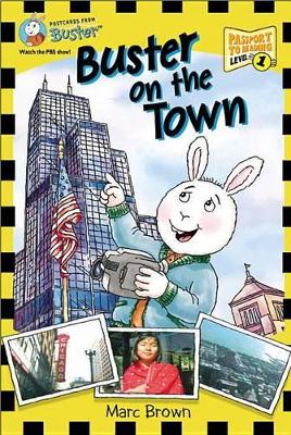 Book cover for Postcards from Buster: Buster on the Town (L1)