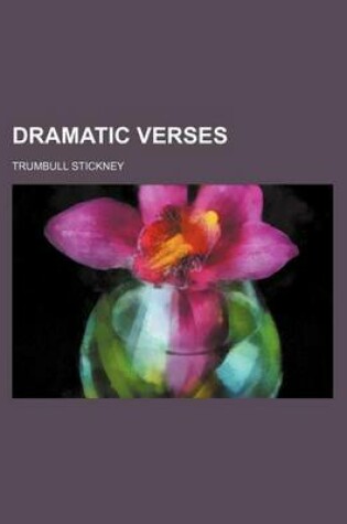 Cover of Dramatic Verses