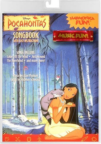 Book cover for Disney's Pocahontas Songbook with Easy Instructions
