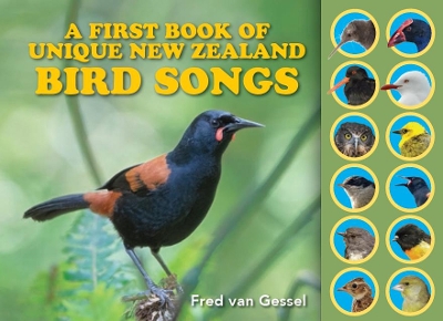 Book cover for A First Book of Unique New Zealand Bird Songs