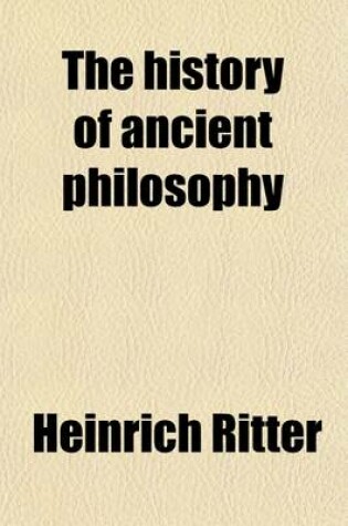 Cover of The History of Ancient Philosophy (Volume 4)