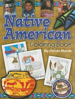 Cover of Native American Coloring Book