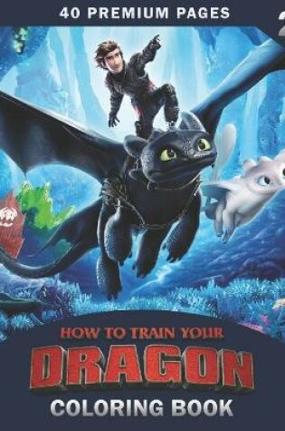 Cover of How To Train Your Dragon Coloring Book Vol2