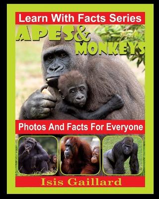 Book cover for Apes and Monkeys Photos and Facts for Everyone