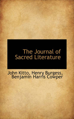 Book cover for The Journal of Sacred Literature